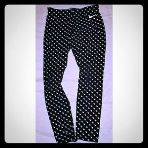 Nike PolkaDot Leggings Size xs